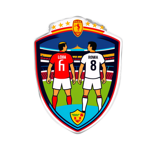 Sticker Lecce vs Roma