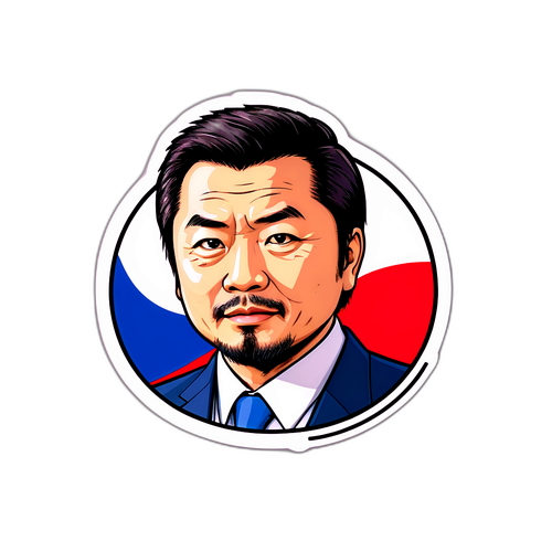 Tomio Okamura a Česká vlajka