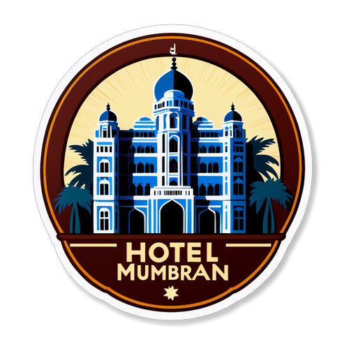 Emoții și Siluete: Sticker Inspirat de Hotel Mumbai