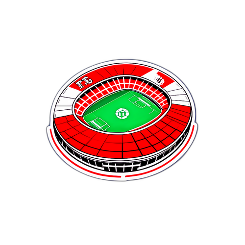 Sticker ya Uwanja wa Benfica FC