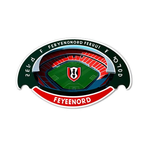 Feyenoord Fans, Zet Je Trots op de Kaart! Ontdek de Onmisbare Sticker