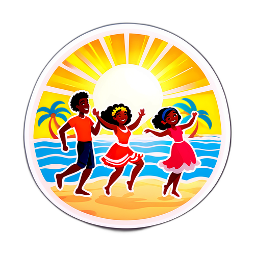 Autocolant inspirat din 'Insula Iubirii'