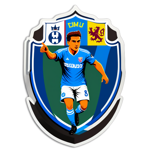 Sticker interactiv cu echipele de fotbal: Dinamo și U Cluj