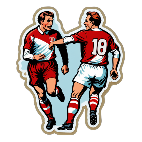 Sticker ya Mechi ya Kihistoria ya Soka kati ya Reims na Metz
