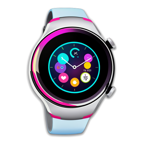 Pelekat Futuristik Jam Tangan Huawei Watch 5