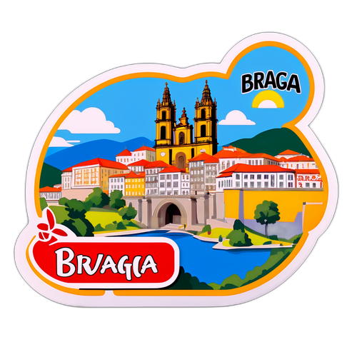 สติ๊กเกอร์เชิญชวนท่องเที่ยวบราก้า