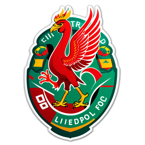 Furaha ya Liverpool FC: Ndege wa Liver na Rangi Nyekundu Zimwangu!