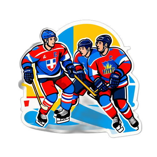 Hokejová scéna: Týmová spolupráce a sportovní duch