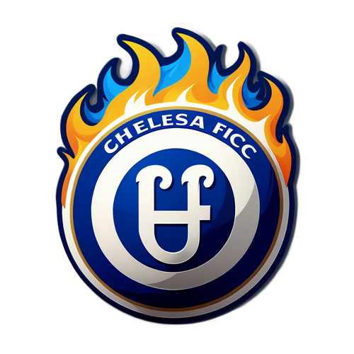 Chelsea FC: Den Mægtige Dragonsfodbold indhyllet i Blå Flammer!