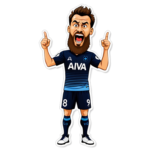 Hình ảnh hài hước cầu thủ Tottenham trong tư thế vui nhộn