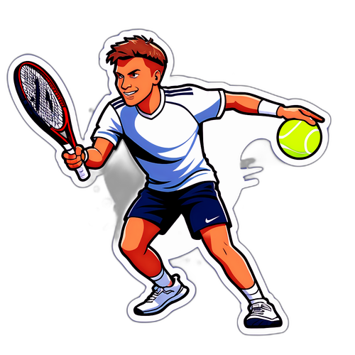 Klistermärke för Jannik Sinner