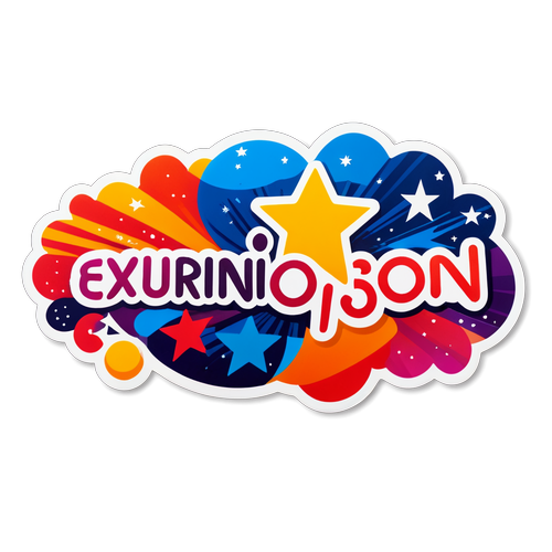 Eurovisie 2025 Winnaar Sticker
