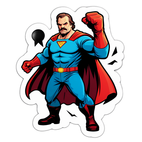 David Harbour - ijesztő karakter és vicces szuperhős