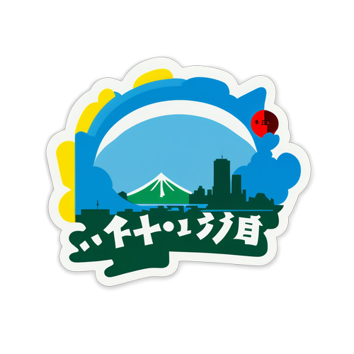 泉大津市 mayoral election sticker