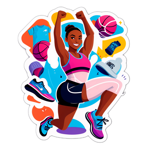 Motivational Klistremerke for Idrettsutøvere
