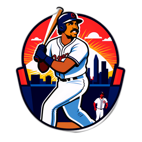 Home Run Celebration Sticker