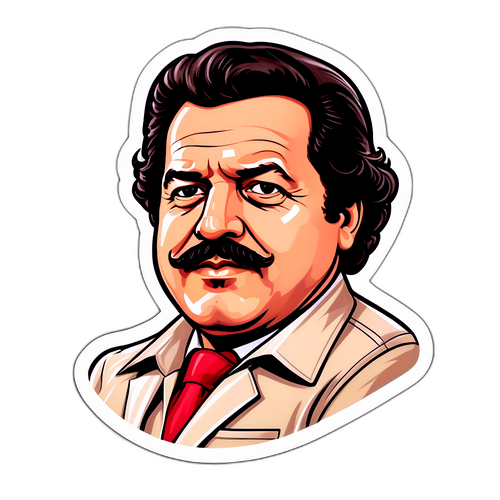 Autocollant captivant de Pablo Escobar