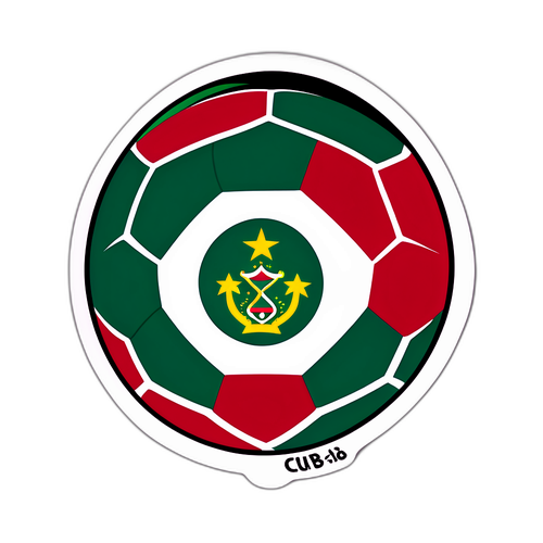 Fluminense Fotballklubb Logo Klistremerke