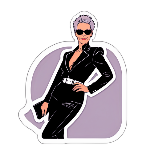 Jamie Lee Curtis - Byronaut-tyylinen elokuvahahmo