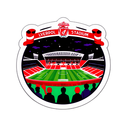 Liverpool Stadion Éjszaka