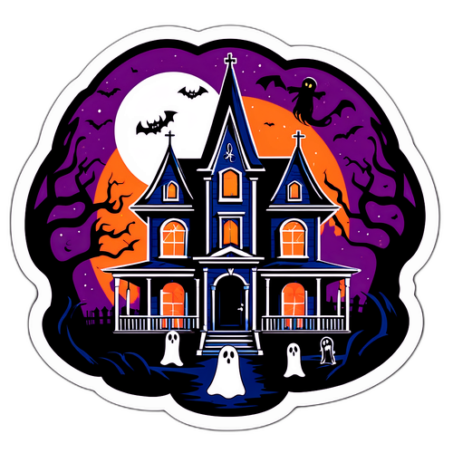 Sticker Espeluznante de Conjuring 4