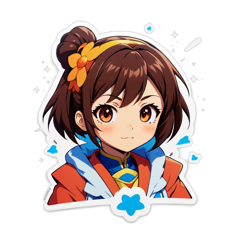 未来志田の夢のキャラクターに変身するアニメスタイルデザイン