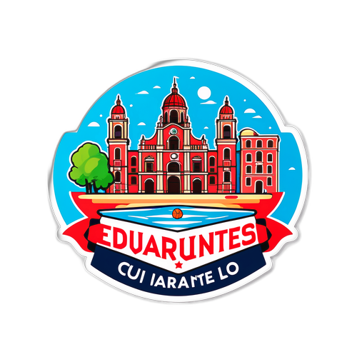 Diseño de Sticker de Estudiantes de Río Cuarto