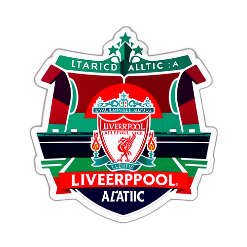 Sticker Liverpool vs Atlético