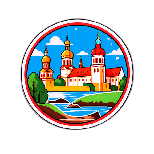 Стикер, посвященный Выборгу