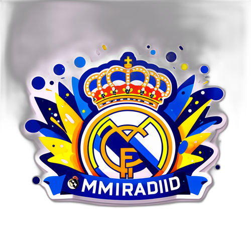 Ikoninen Real Madrid -tarra