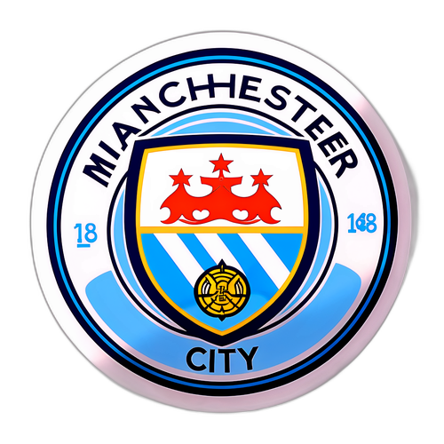 Stylizált Manchester City logó
