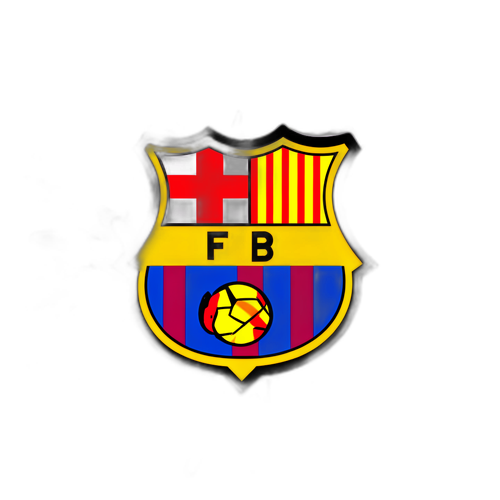 Diseño del escudo del FC Barcelona