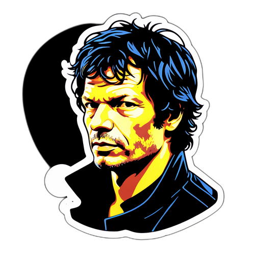 Bertrand Cantat sötét tónusú matricája