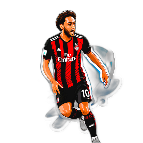 Calhanoglu en acción