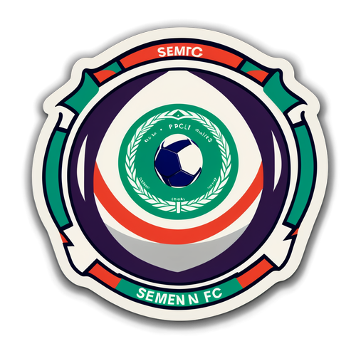 Stiker Desain Logo Semen Padang FC