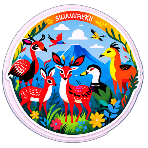 Artystyczna interpretacja dzikiej przyrody Suwałk