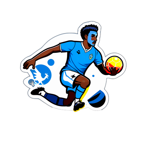 สติกเกอร์การดริบเบิลของลาซิโอพบโคโมในการแข่งขันที่น่าตื่นเต้น