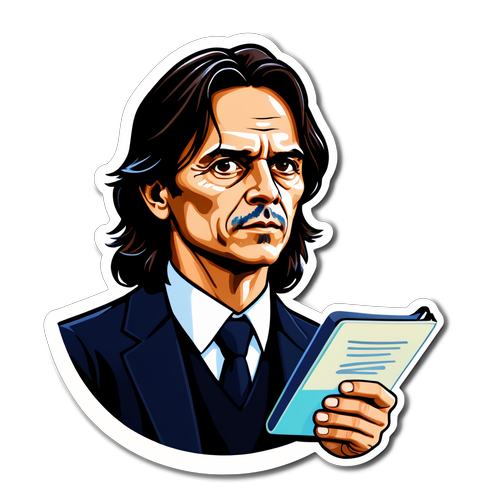 Inzaghi edzői stílusát tükröző matrica