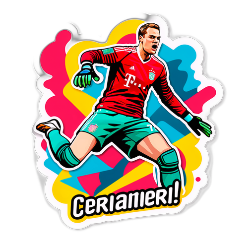 Stiker Kiper Hebat!