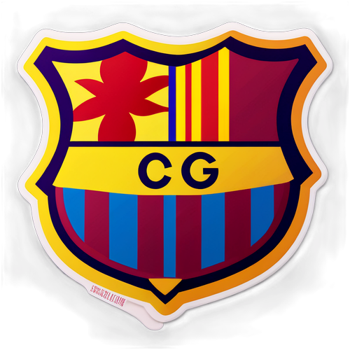 ¡La Magia del Fútbol! Descubre por qué este Sticker del Barcelona es Indispensable para Todo Fanático