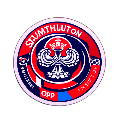Pertembungan Kreatif Logo Southampton dan QPR