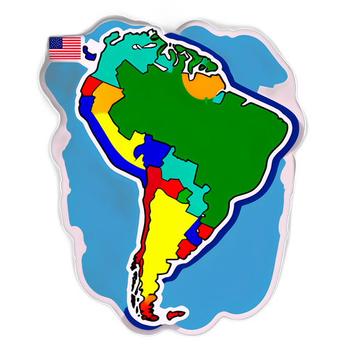 Mapa de Sudamérica con Rutas de Clasificación 2026
