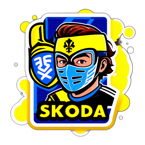 J-Södra vs Skövde AIK Rivalitet Sticker