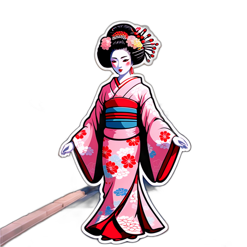 舞妓のイラスト