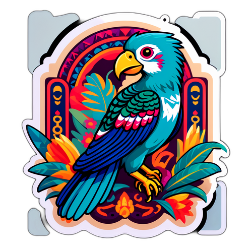 Adesivo Ispirato alla Cultura Guatemalteca