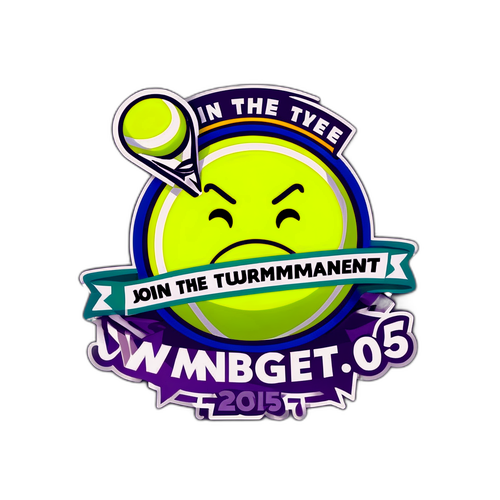Wimbledon 2025 jövőbeli esemény: teniszlabda és kupa