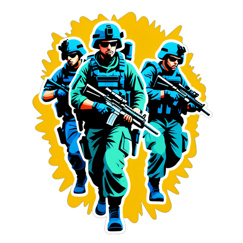 Sticker Pasukan Delta