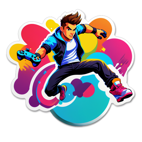 IShowSpeed's Epic Gaming Move: Energetic Vibes and Colorful Controllers Unite!