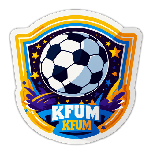 Uforglemmelig KFUM Sticker: Føl Spenningen med Fotball, Fankultur og Mer!