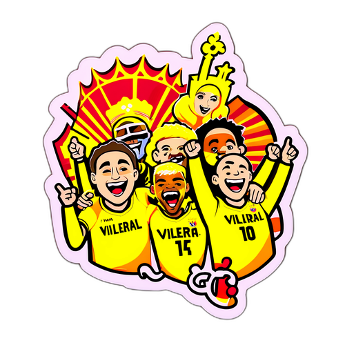 Villarreal szurkolók